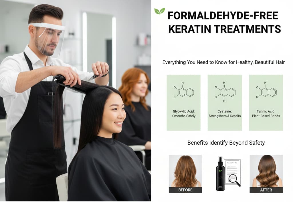 Formaldehyde-Free Keratin Treatments